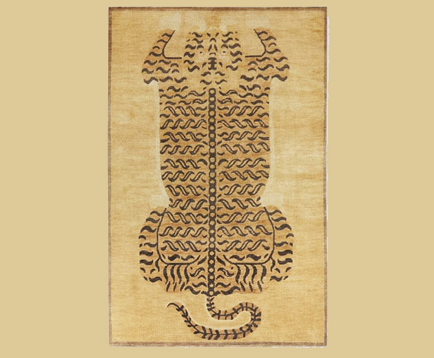 cut.Hand-Knotted-Tibetan-Tiger-Rug